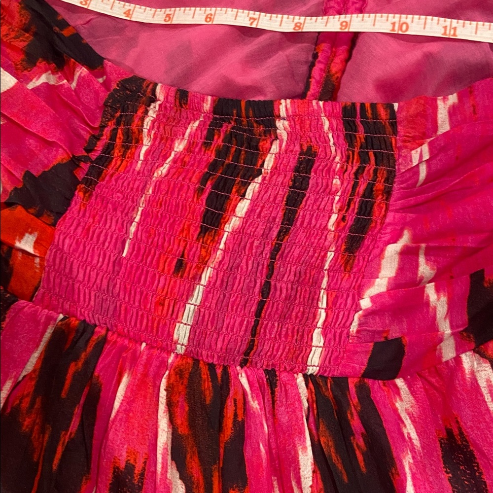 Ro’s Garden Denise Halter Maxi Dress in Bazaar Pink SZ L NWT - Picture 10 of 11